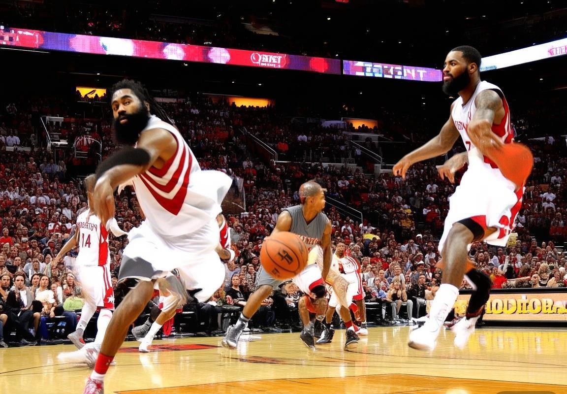 NBA焦点战：火箭加时险胜热火，哈登保罗逆风翻盘(图1)